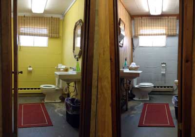 bathrooms