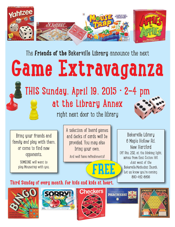 April Game Afternoon