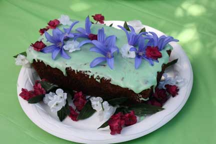 flower cake