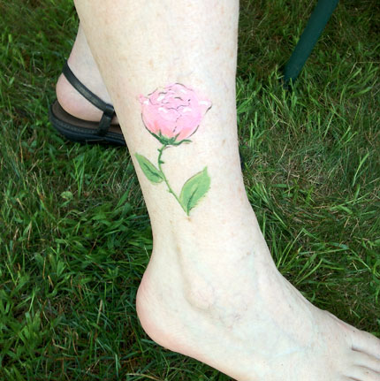 ankle painting