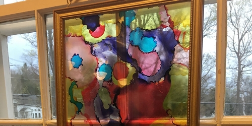 Carol Ganci’s Paintings on Glass