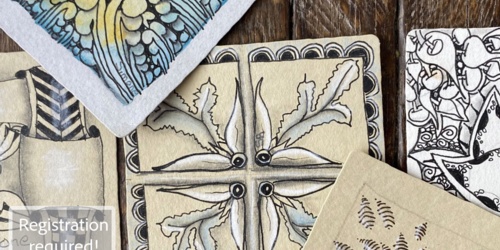 Zentangle with Jenna