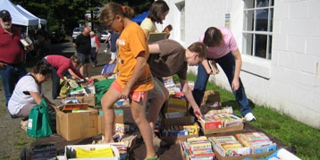 Bakerville Marketplace and Used Book Sale, August 2009