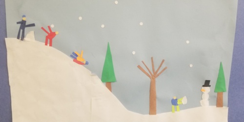 Children's Artwork back at the library!